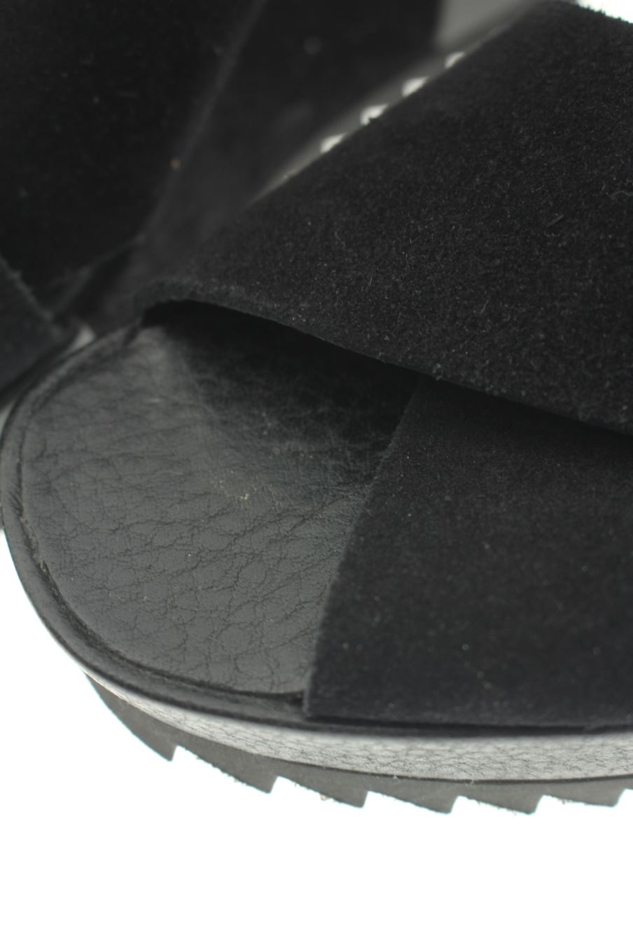Plataformas de Pedro GarcãA de la talla 38, de color negro de