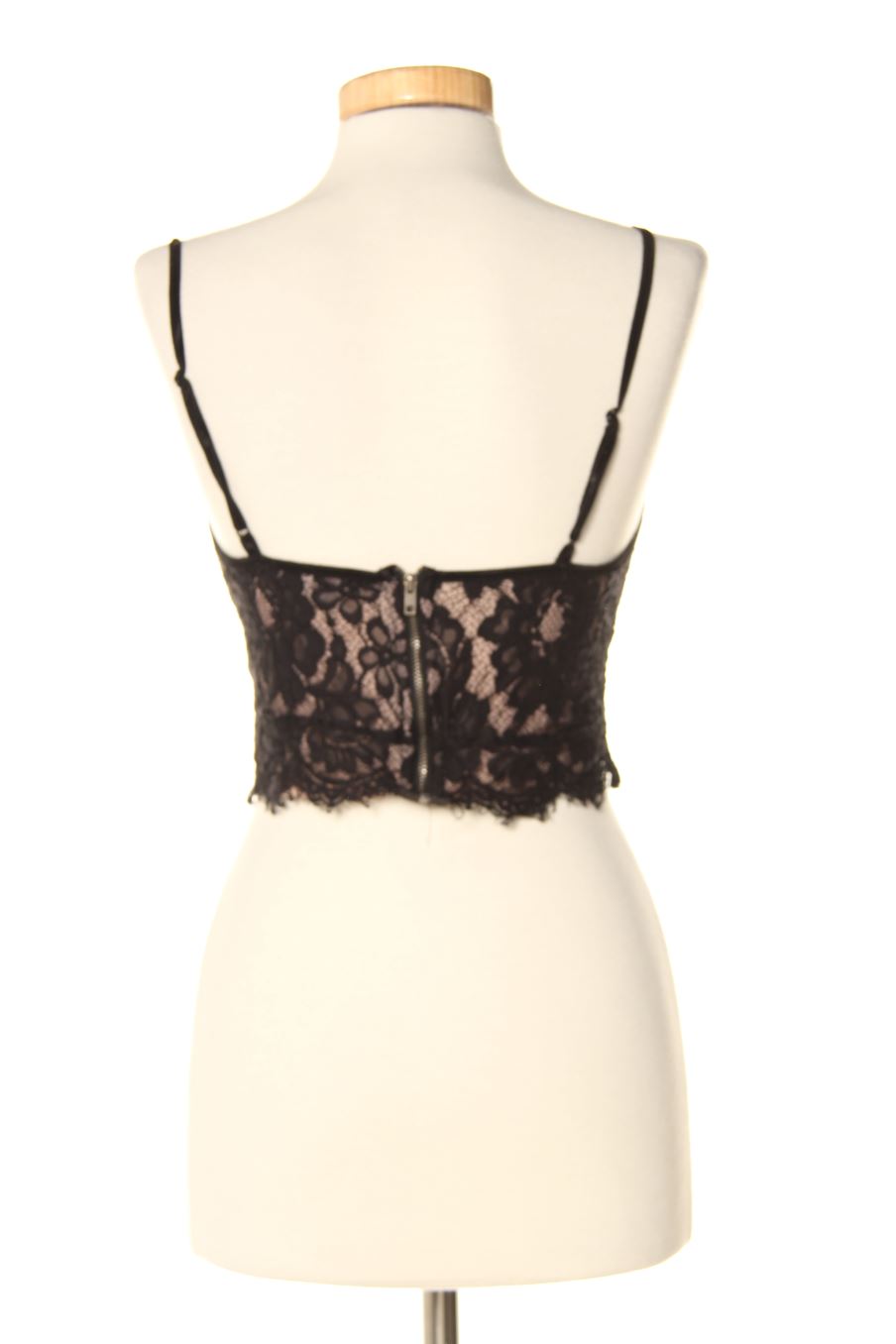 Aufwändiges Top von Amisu Größe L, Farbe Schwarz, für