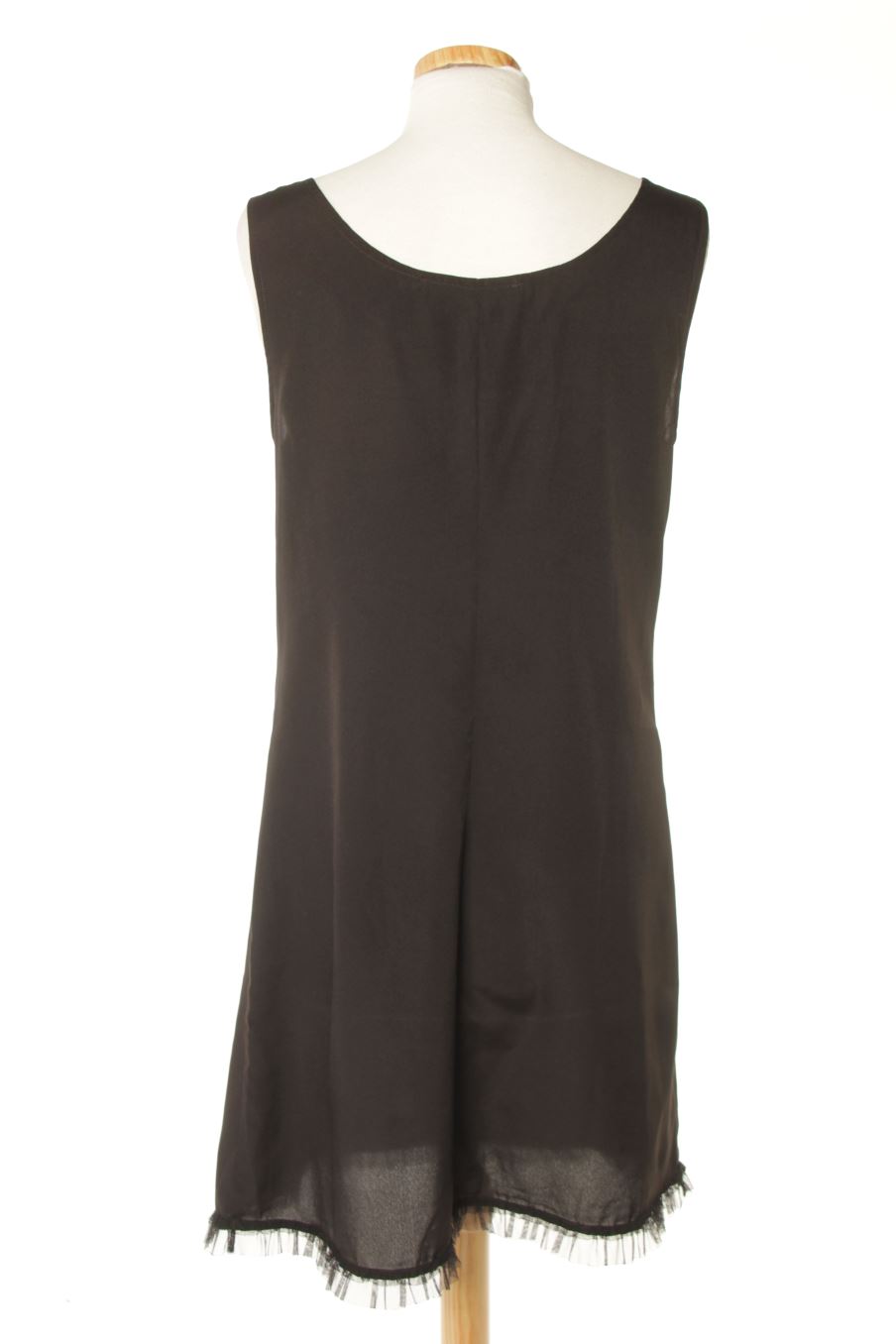 Einfaches Kleid von DDP Größe M, Farbe Schwarz, für