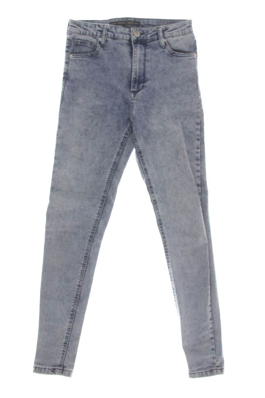 Jeans Bershka de la taille 38, de couleur bleu de denim