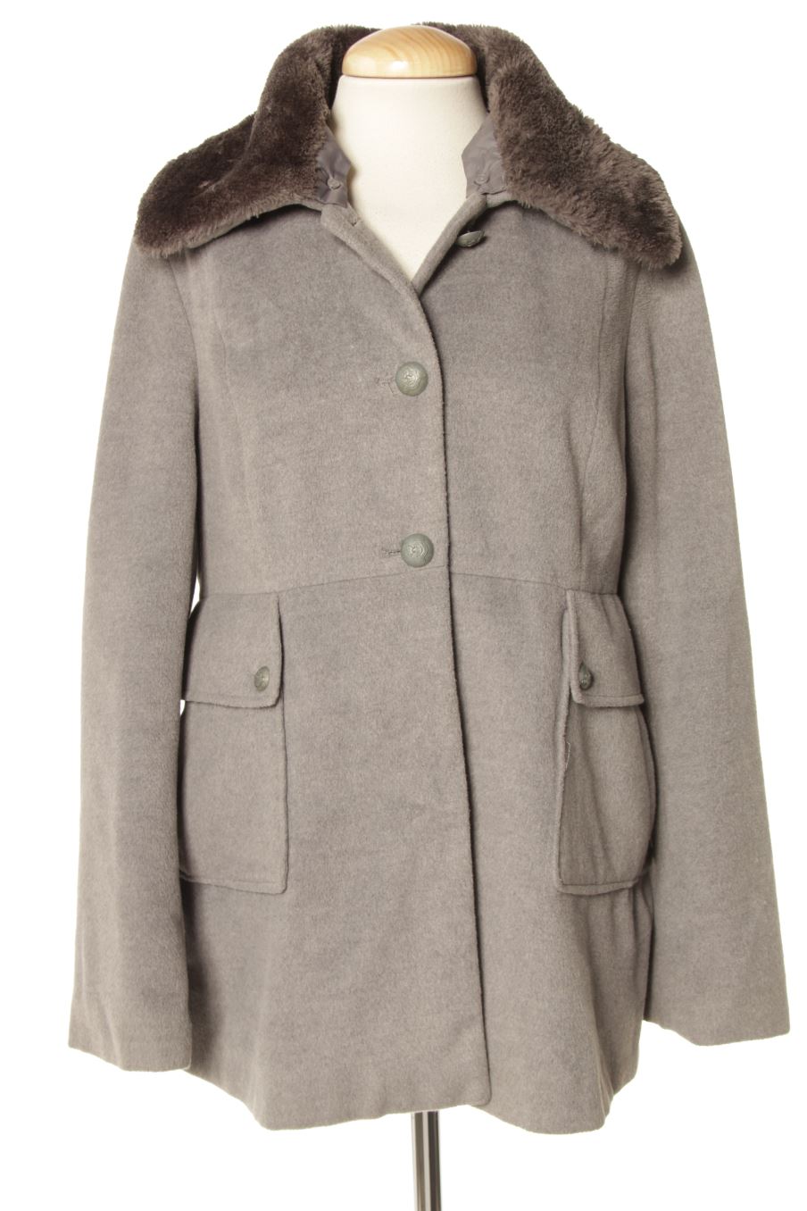 Manteau Cortefiel de la taille M, de couleur gris