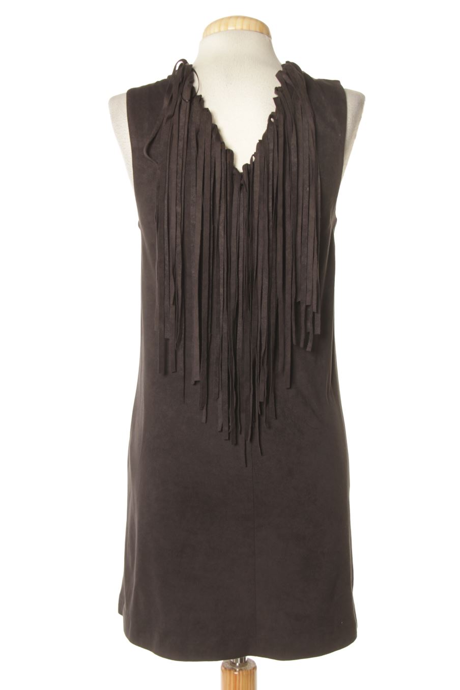 Vestido casual de Pull & Bear de la talla M, de color negro
