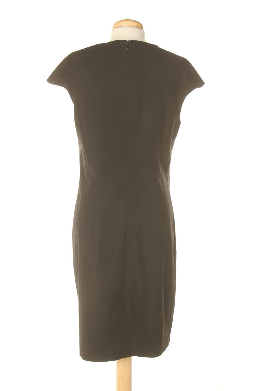 Vestido casual de Benetton de la talla M, de color negro