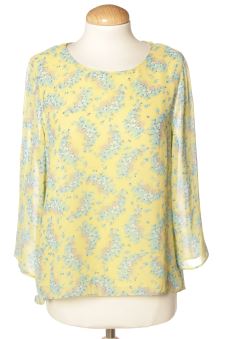 Langärmelige Bluse S Coconut