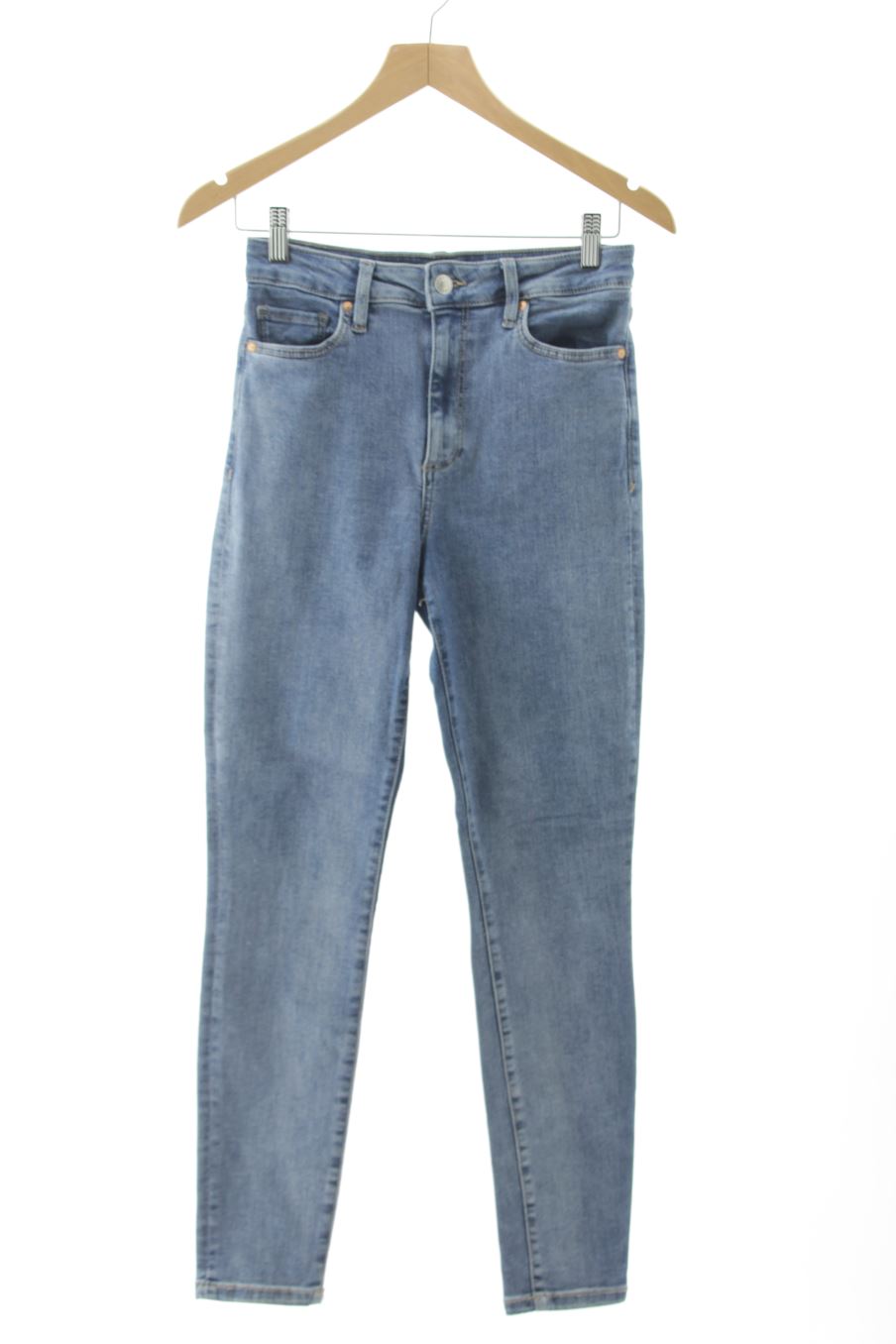 Jeans de Mango de la talla 36, de color blu