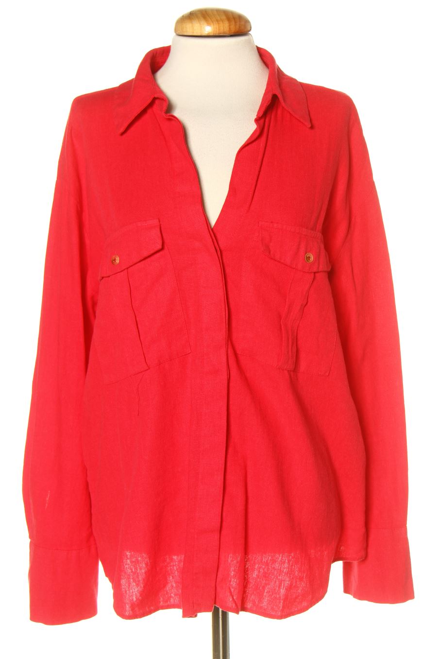 Chemise Zara de la taille M, de couleur rose
