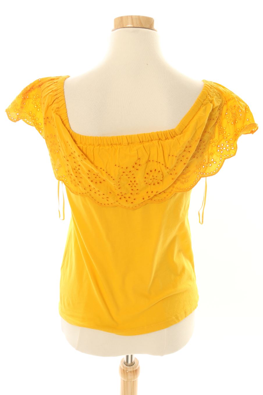 Top de Cache cache de la talla XS, de color mostaza