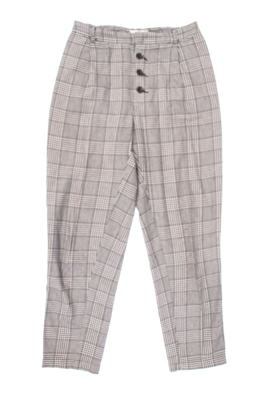 Pantalón de Mng de la talla S, de color cuadros