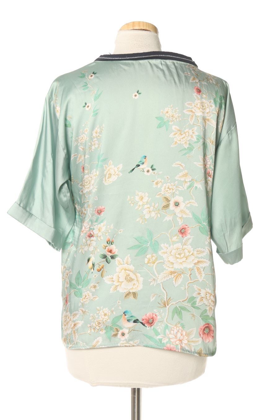 Blouse à manches longues Promod de la taille M, de couleur fleurs