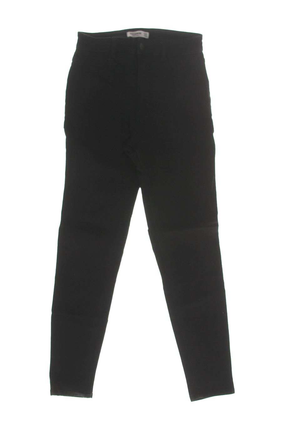 Vaquero de Pull & Bear de la talla 38, de color negro de ropa vaquera