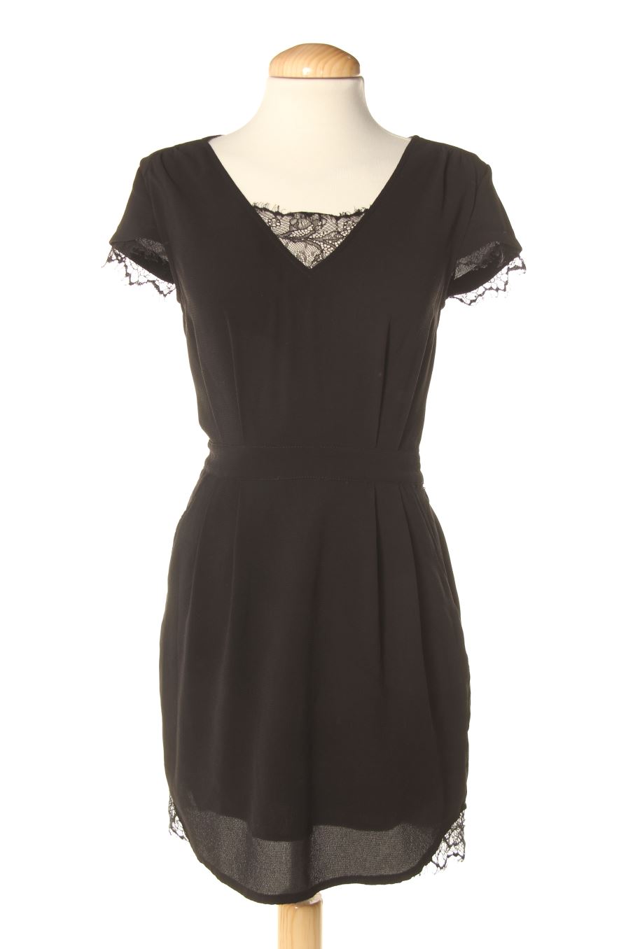 Vestido casual de Bonobo Jean de la talla XS, de color negro