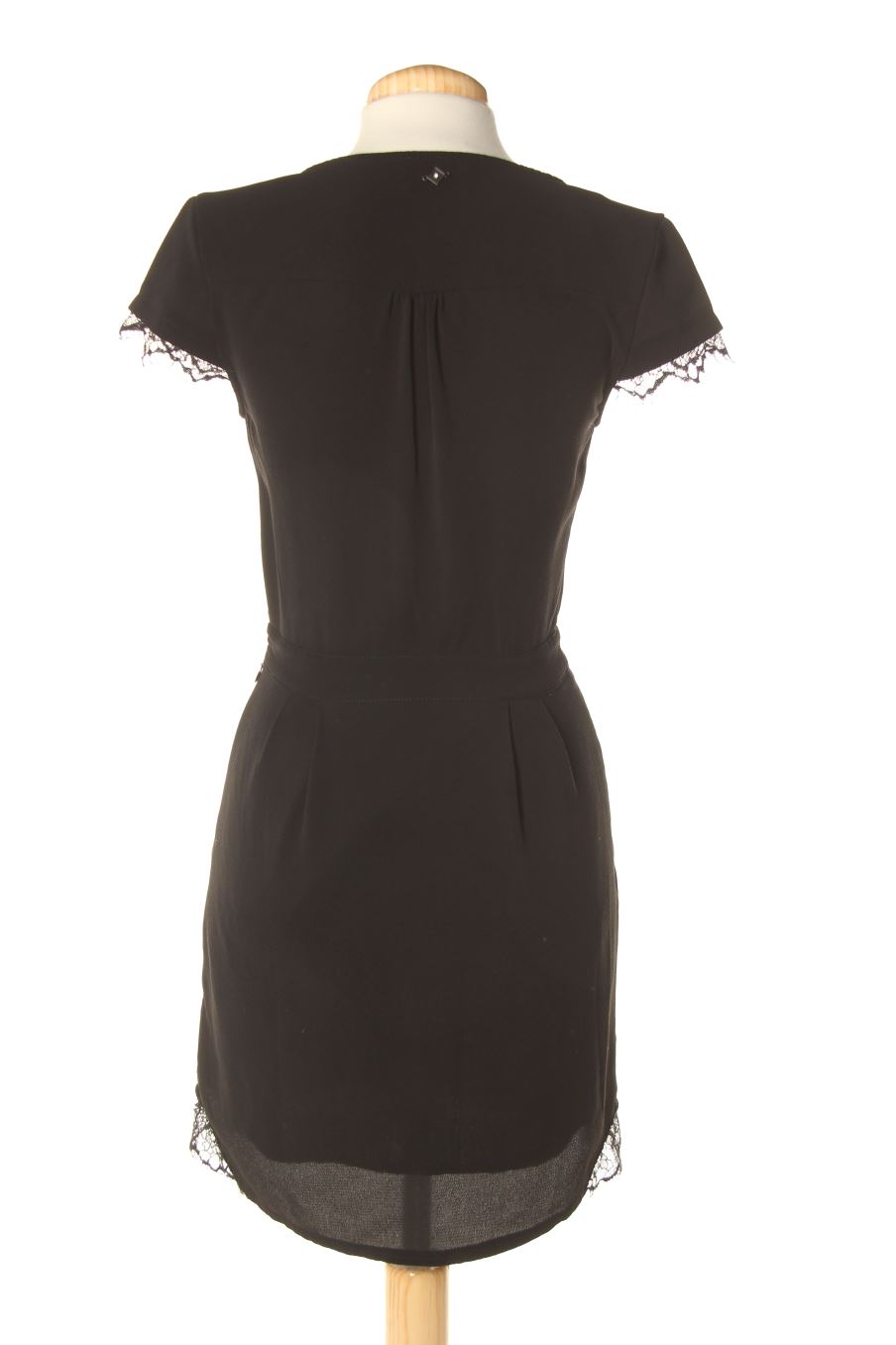 Vestido casual de Bonobo Jean de la talla XS, de color negro