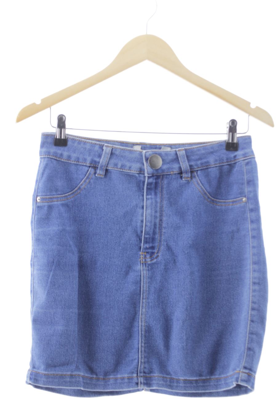 Jupe PERCENTIL de la taille M, de couleur bleu de denim