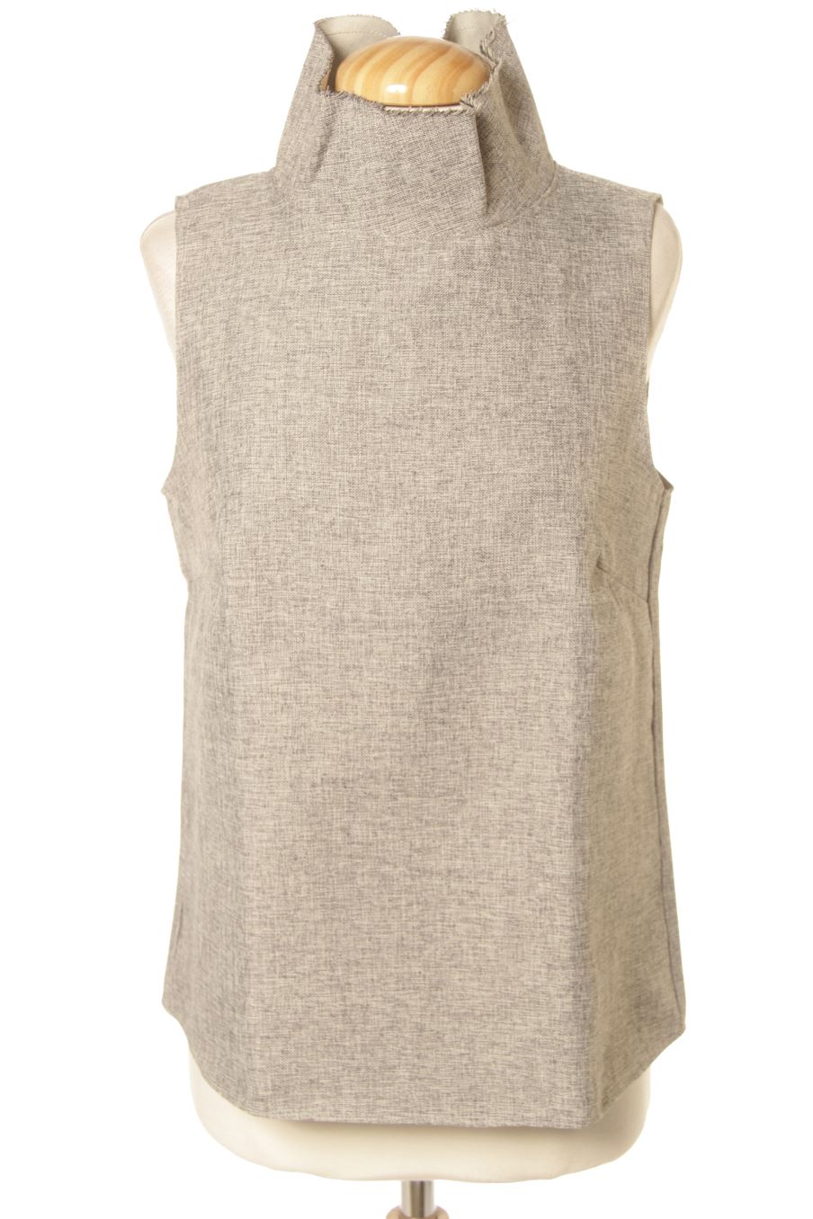 Blusa a maniche corte de Zara de la talla M, de color grigio