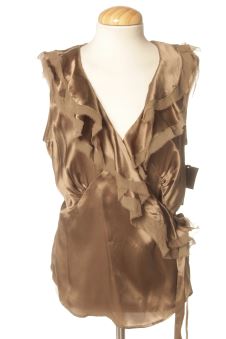 Blusa de manga corta XS Zara