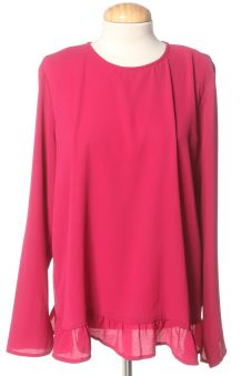 Blusa a maniche lunghe XL Cortefiel