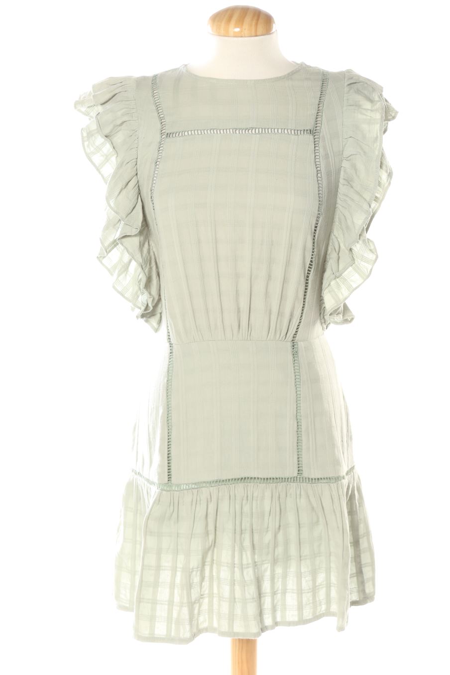 Robe casual LOAVIES de la taille XS, de couleur vert