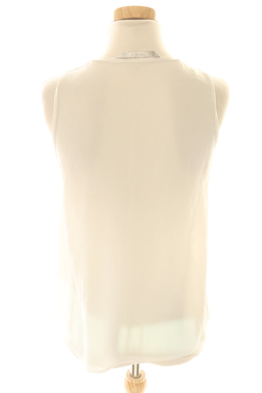 Top Trafaluc de la taille S, de couleur blanc