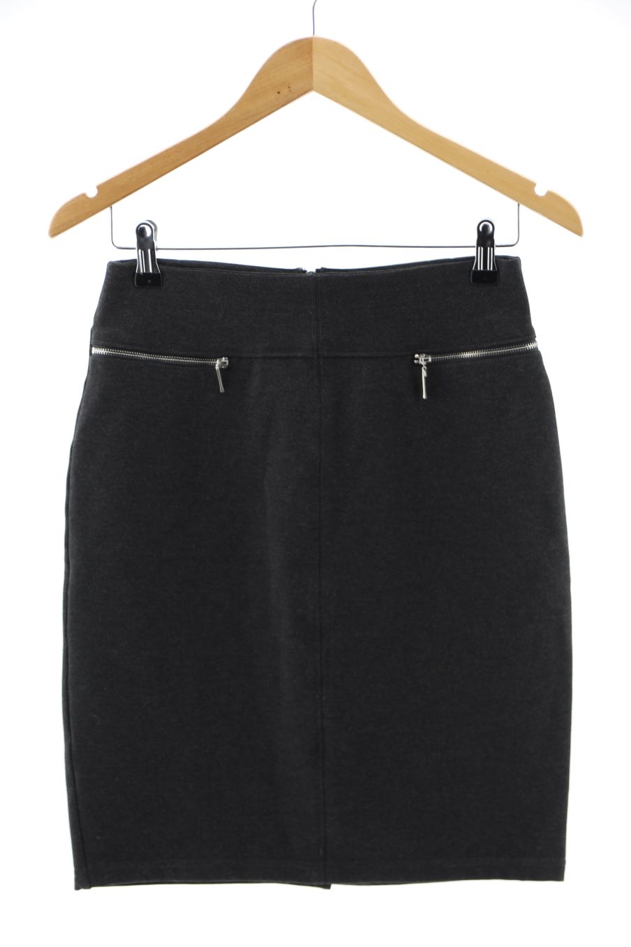 Jupe Promod de la taille 36, de couleur gris