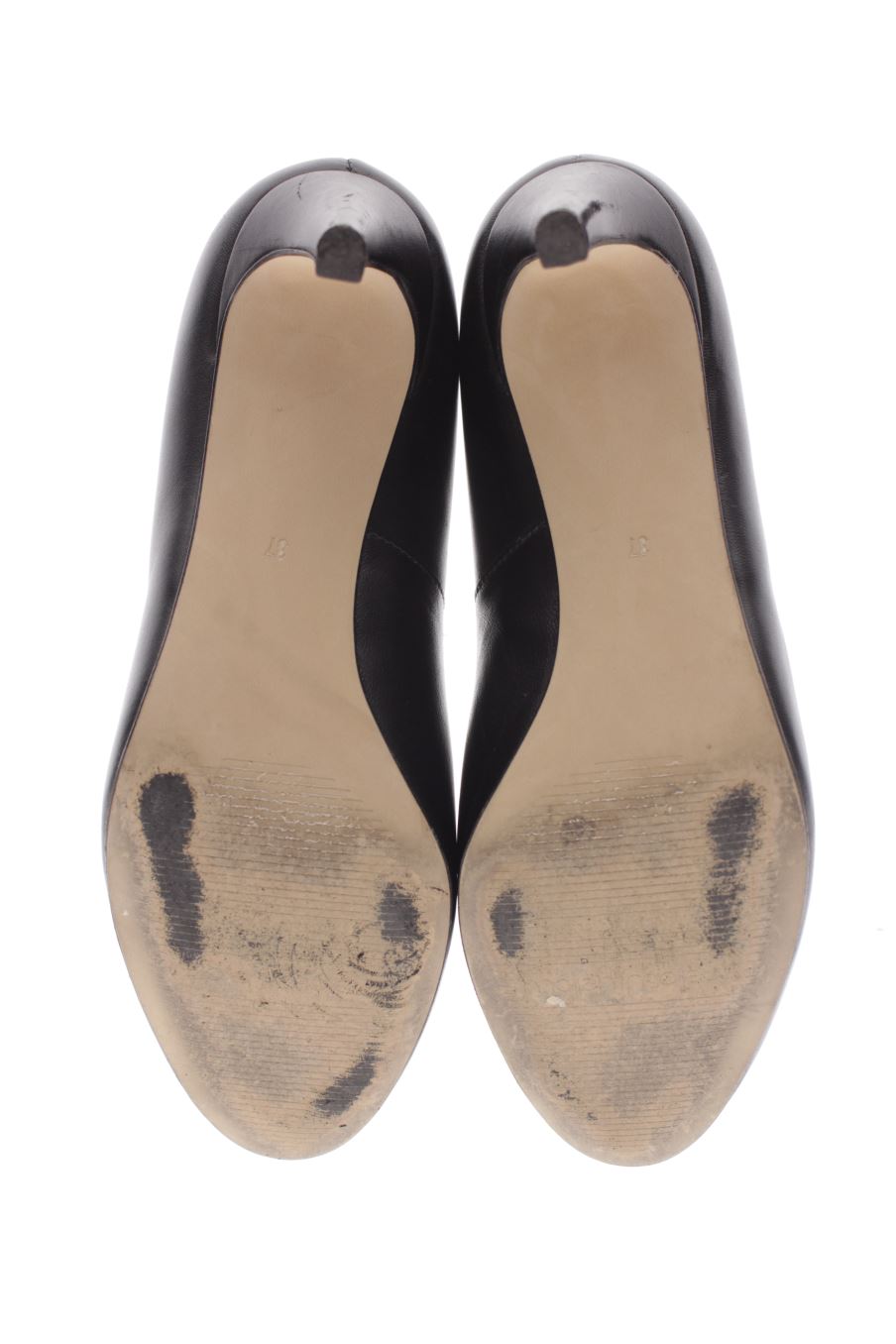 Zapatos de tacon de mellow yellow de la talla 37, de color negro de