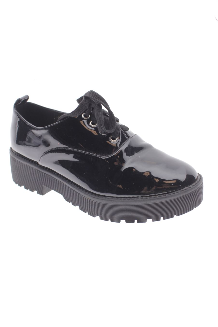 Zapatos planos de Mary Paz de la talla 37, de color negro de