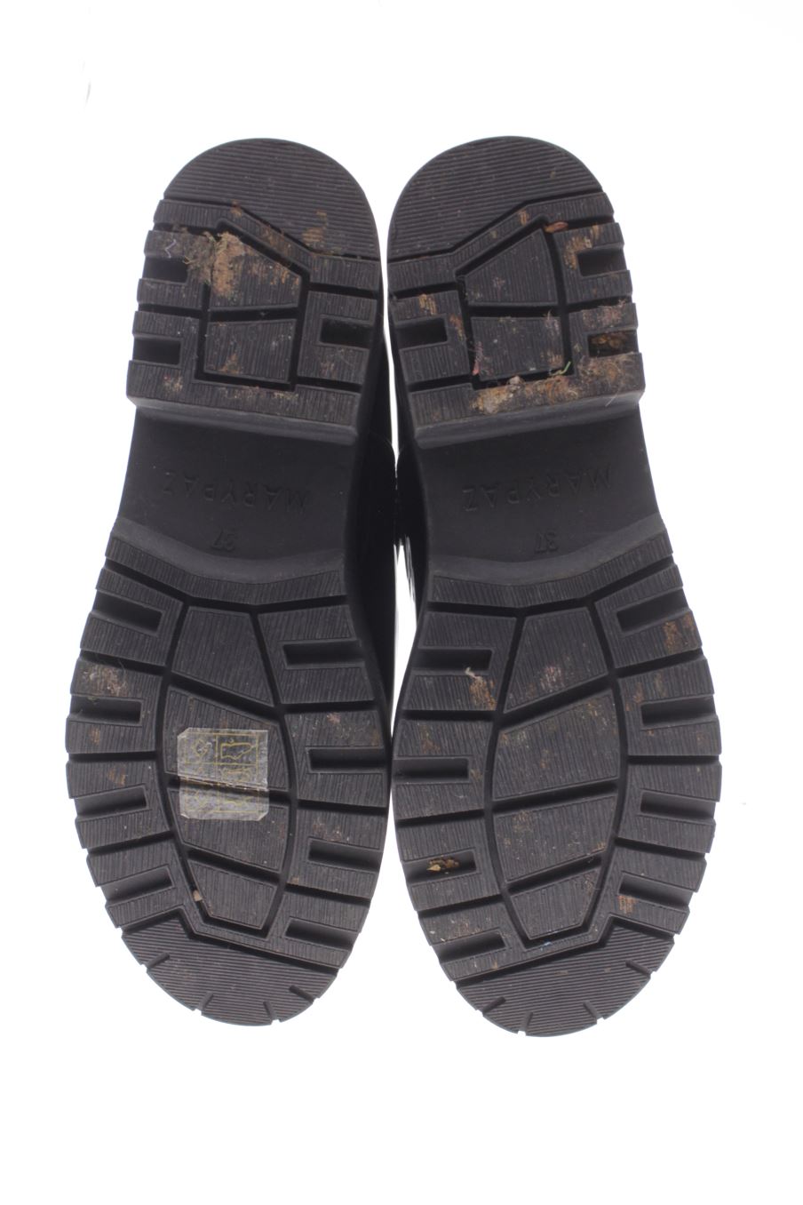 Zapatos planos de Mary Paz de la talla 37, de color negro de