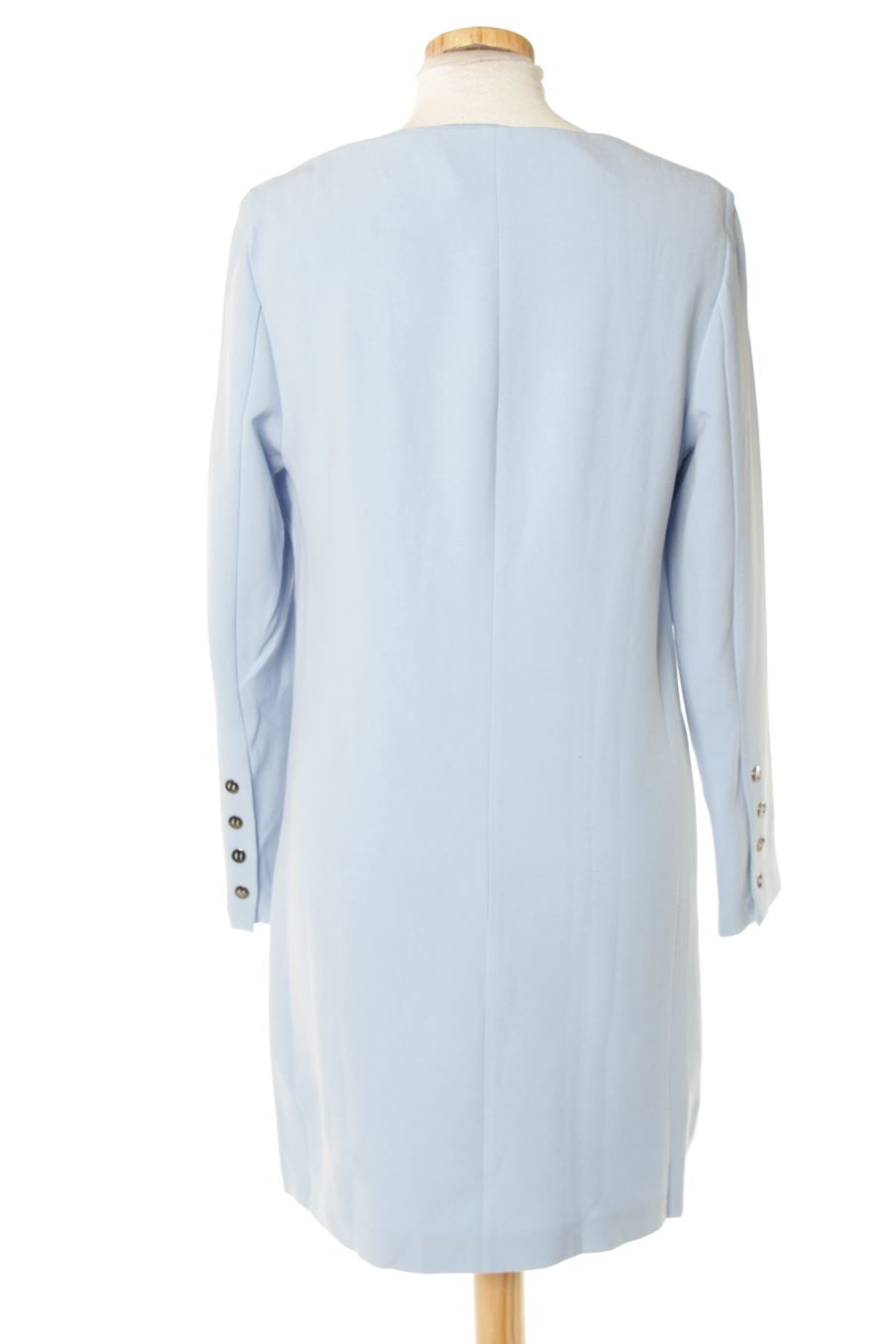 Robe casual Zara de la taille M, de couleur bleu