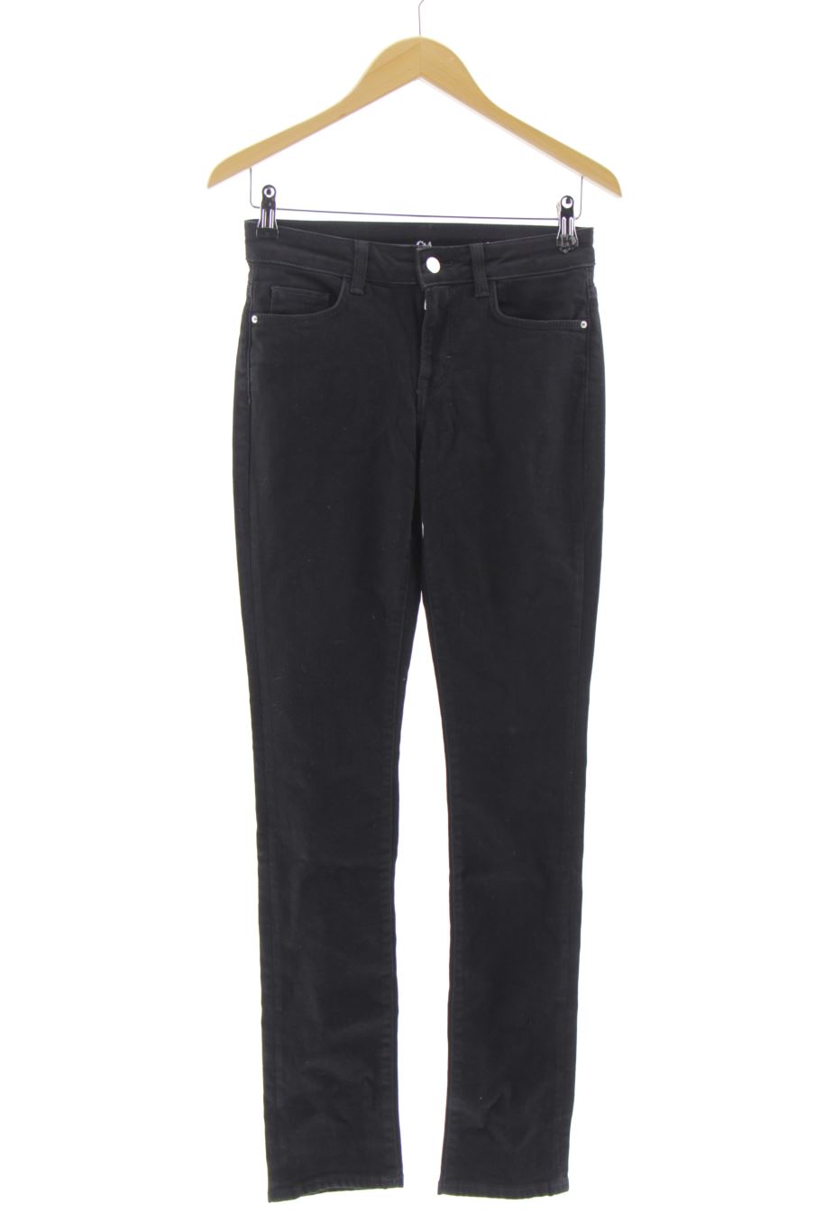 Jeans C&A de la taille 34, de couleur noir de denim