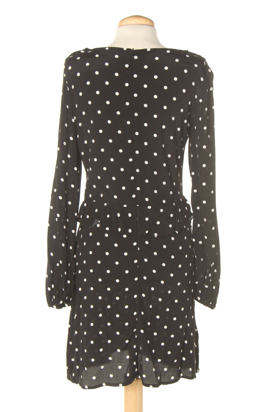 Vestido casual de Mango de la talla S, de color negro