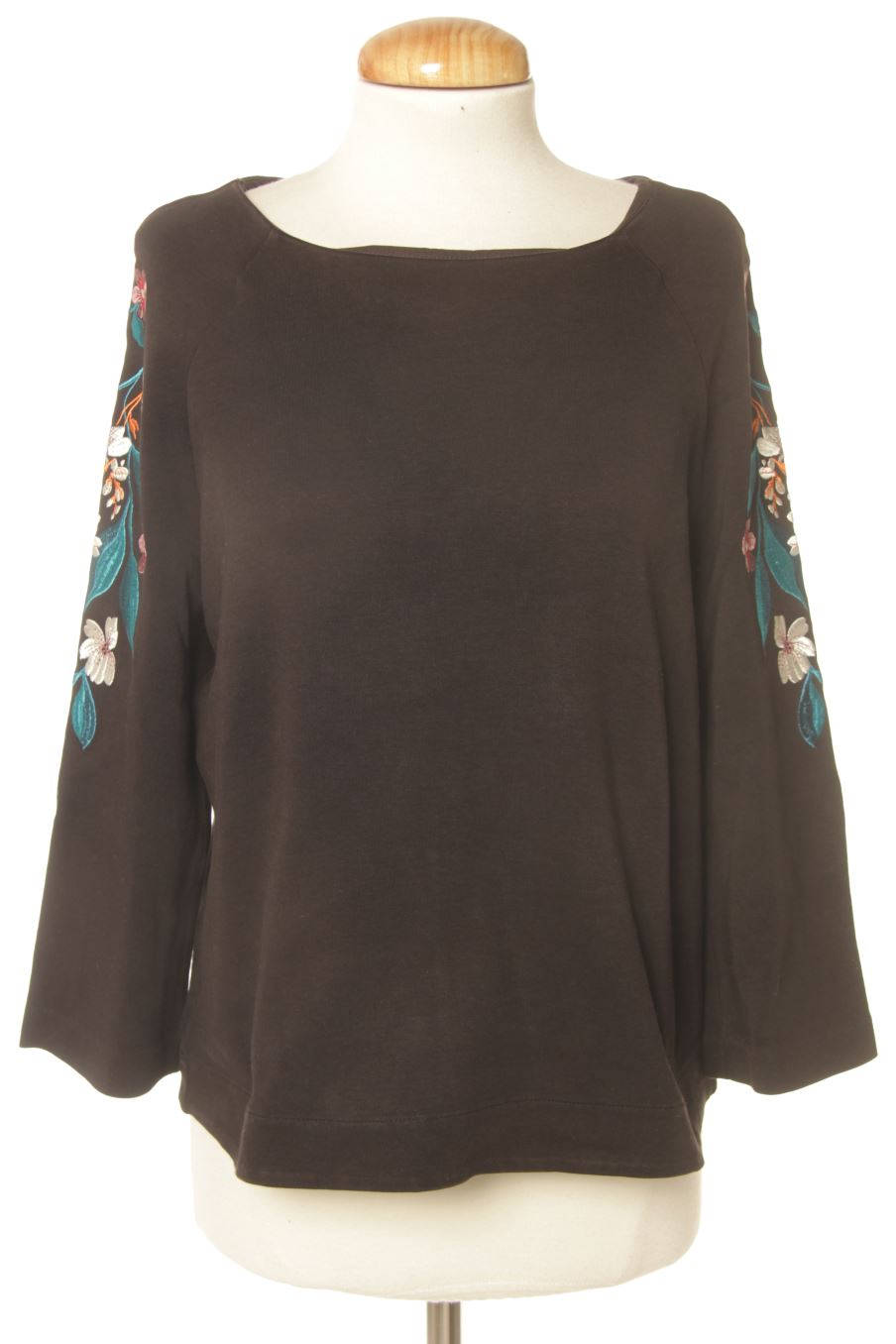 Langärmelige Bluse von Massimo Dutti Größe XS, Farbe Schwarz, für