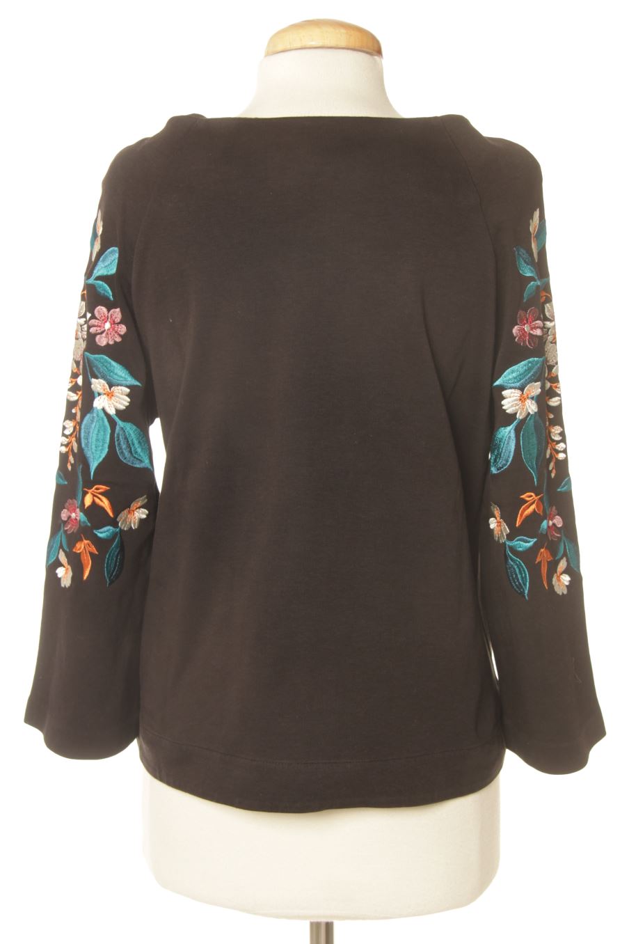 Langärmelige Bluse von Massimo Dutti Größe XS, Farbe Schwarz, für