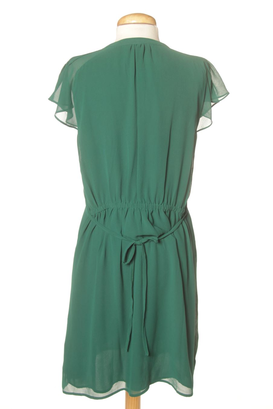 Vestito casual de H&M de la talla 38, de color verde