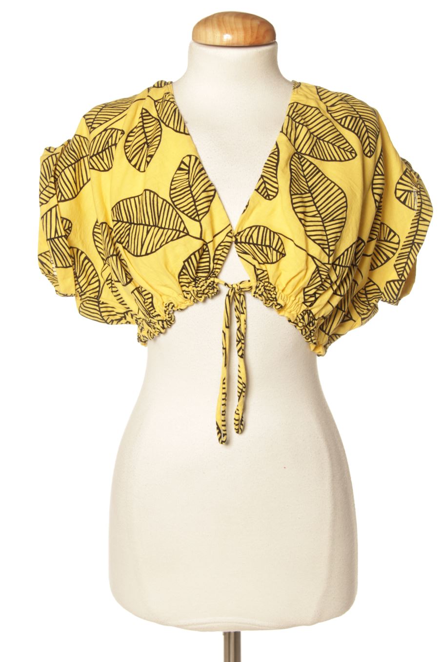 Blusa de manga corta de Zara de la talla M, de color estampado
