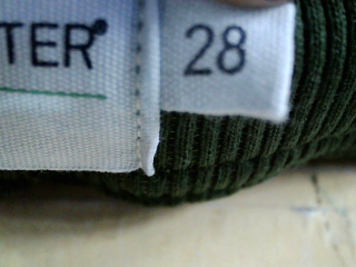 Vaquero de Freeman T. Porter de la talla 38, de color verde de ropa vaquera