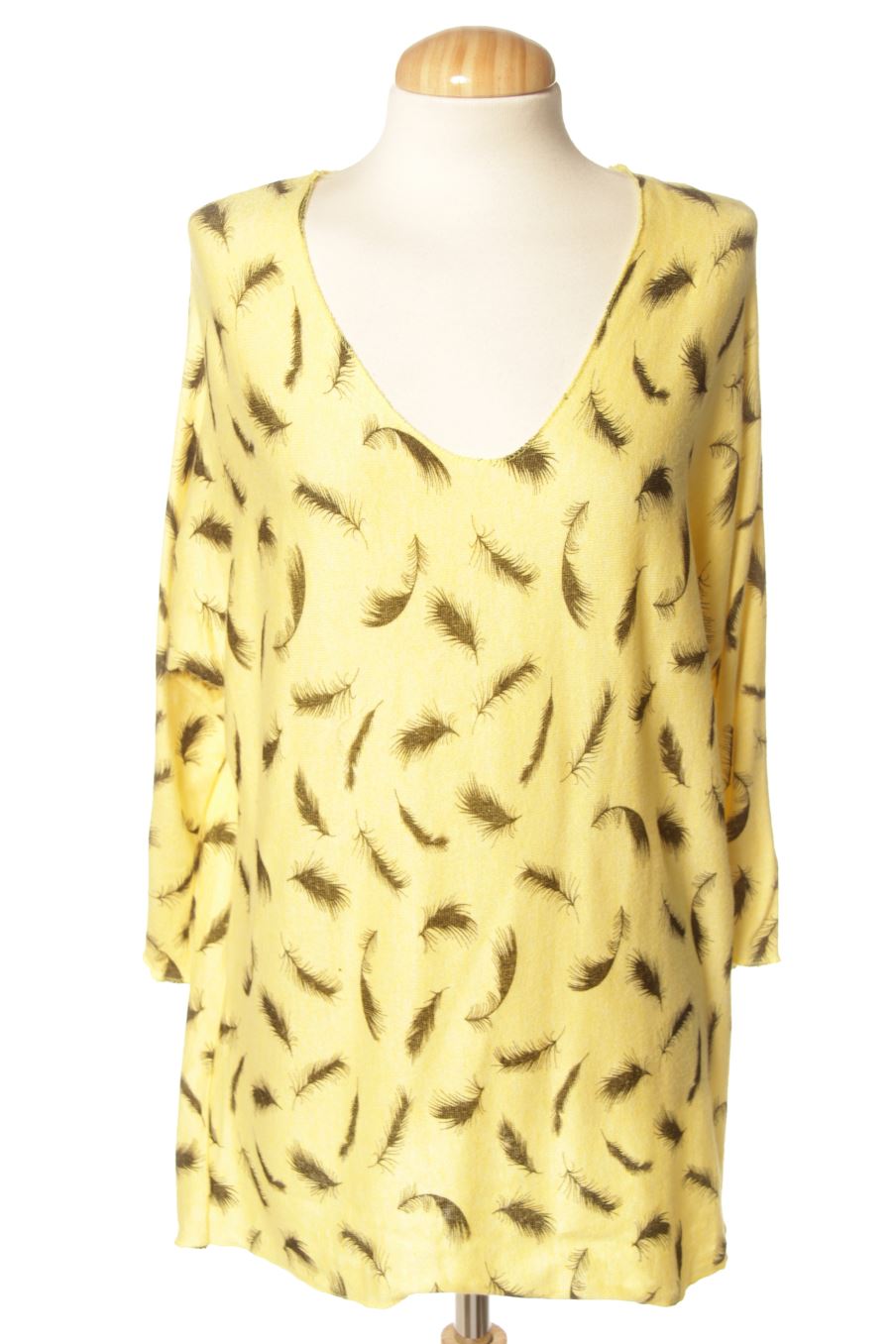 Pull PERCENTIL de la taille L, de couleur jaune