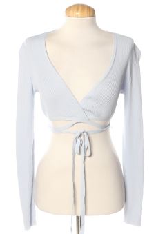 Blusa de manga larga S Bershka, foto 1 de 2