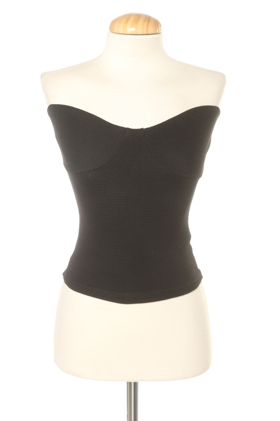 Top de Cache cache de la talla XS, de color nero