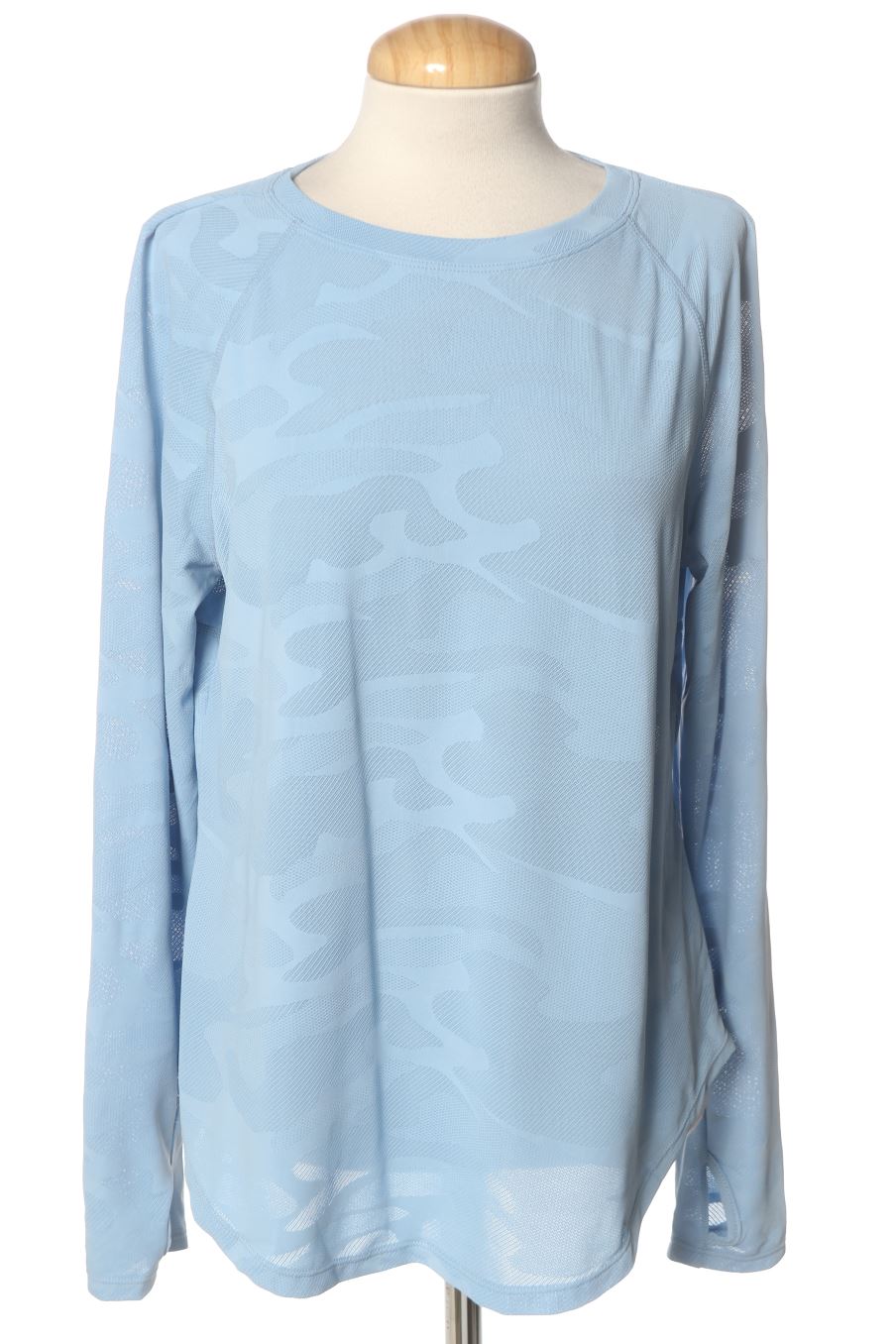 Camiseta manga larga de PERCENTIL de la talla L, de color azul