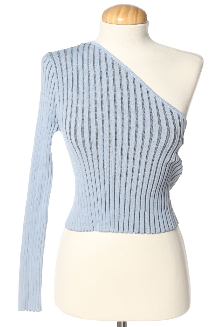 Top de Zara de la talla M, de color azul