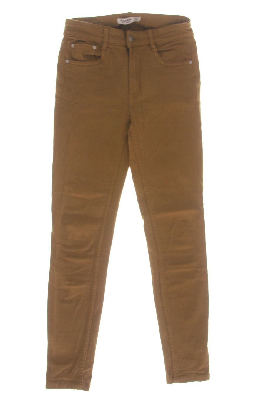 Jeans Pull & Bear de la taille 36, de couleur marron de denim
