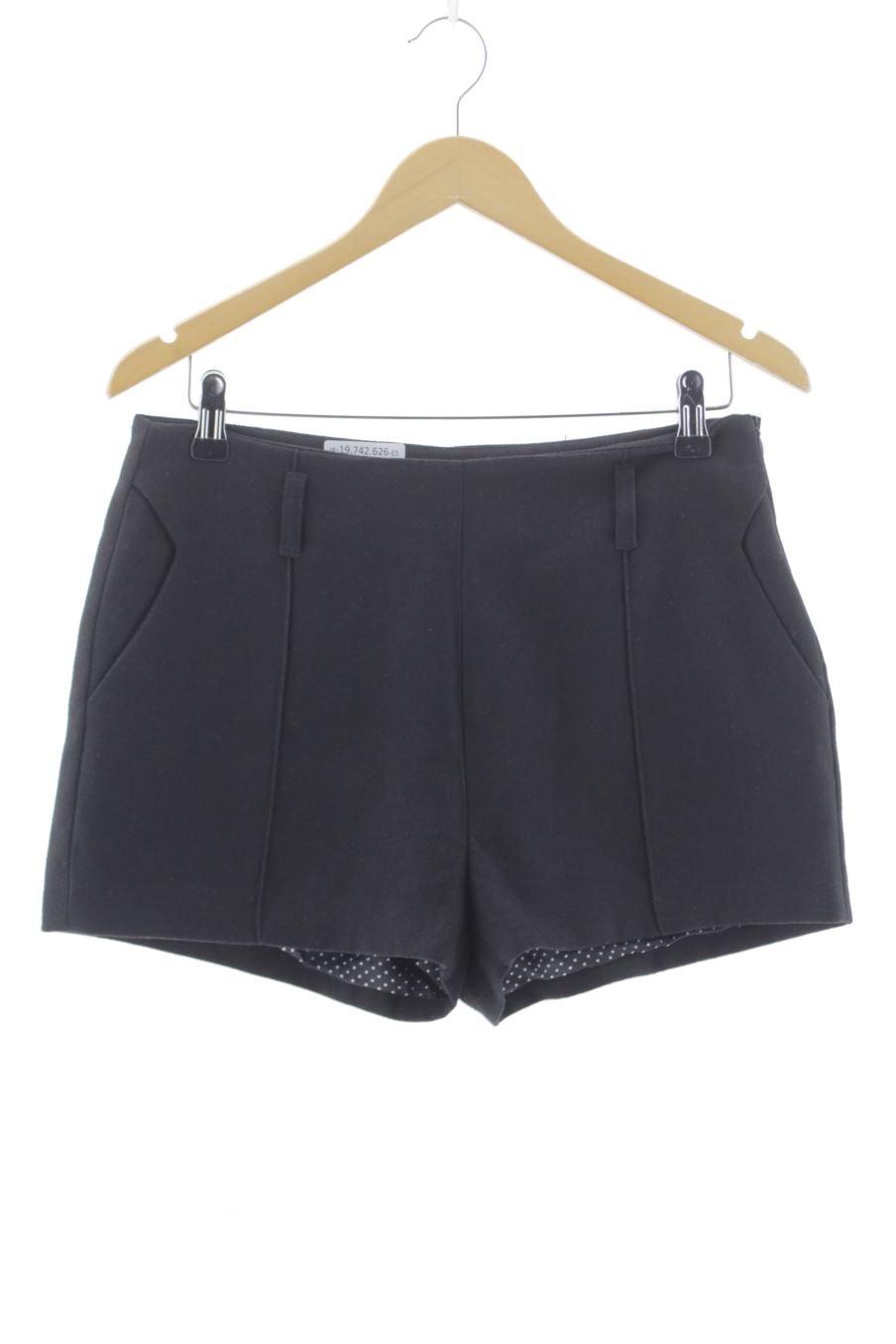 Shorts kling de la taille 36, de couleur noir
