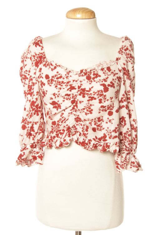 Blusa de manga corta