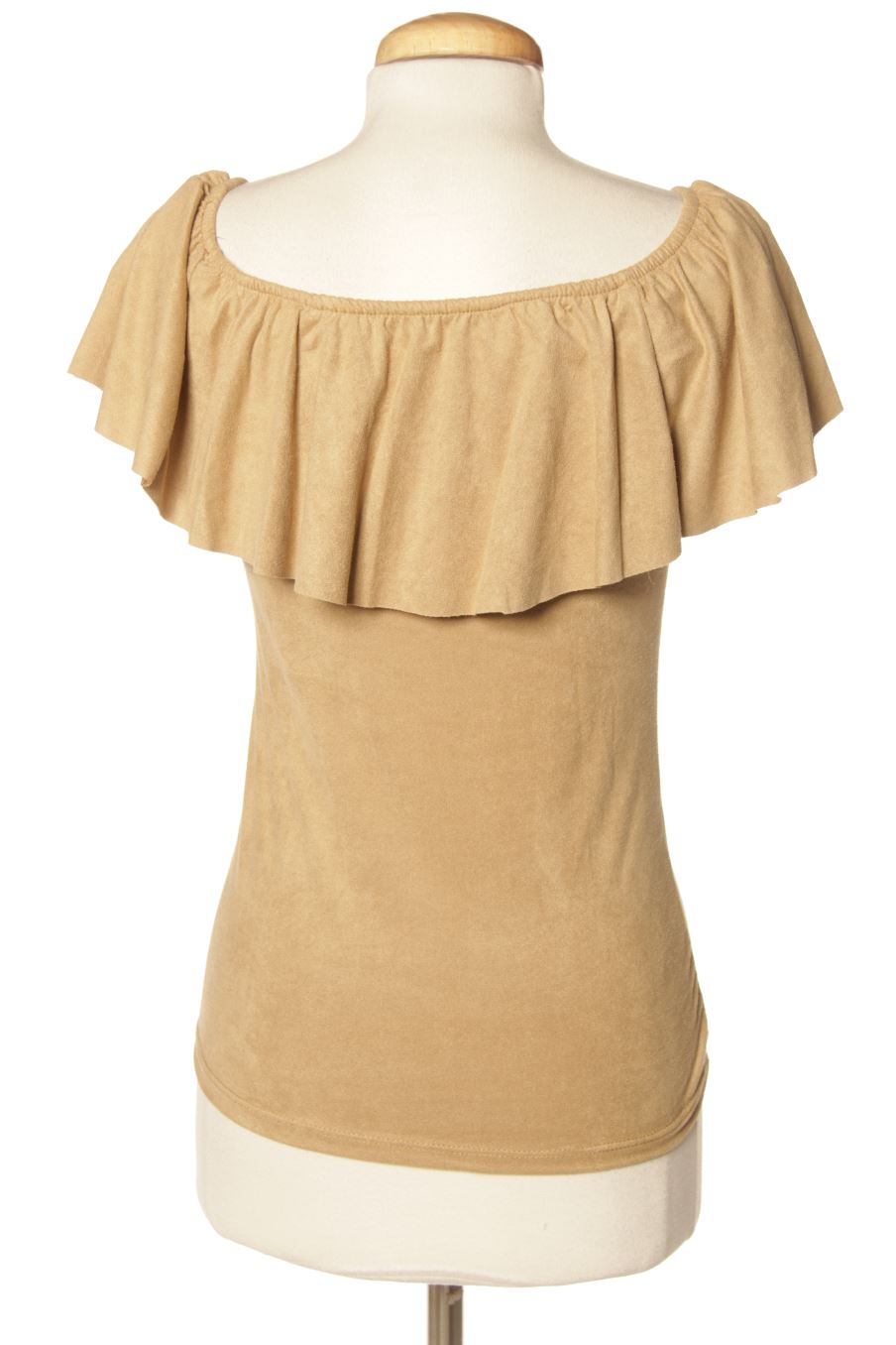 Top Made in italy de la taille S, de couleur marron