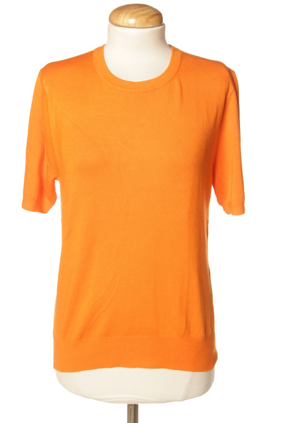 Pull Zara de la taille L, de couleur orange