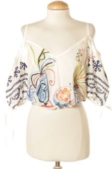 Blusa a maniche corte M Desigual, foto 1 di 2