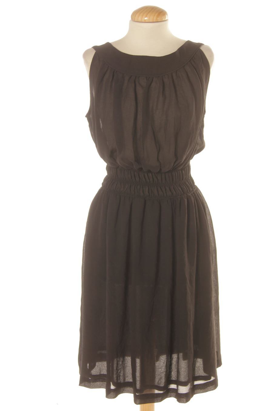 Robe casual Zara de la taille S, de couleur noir