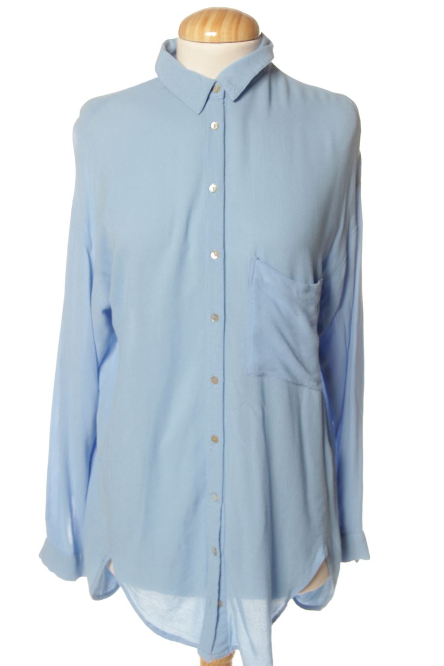 Camicia de PERCENTIL de la talla L, de color blu