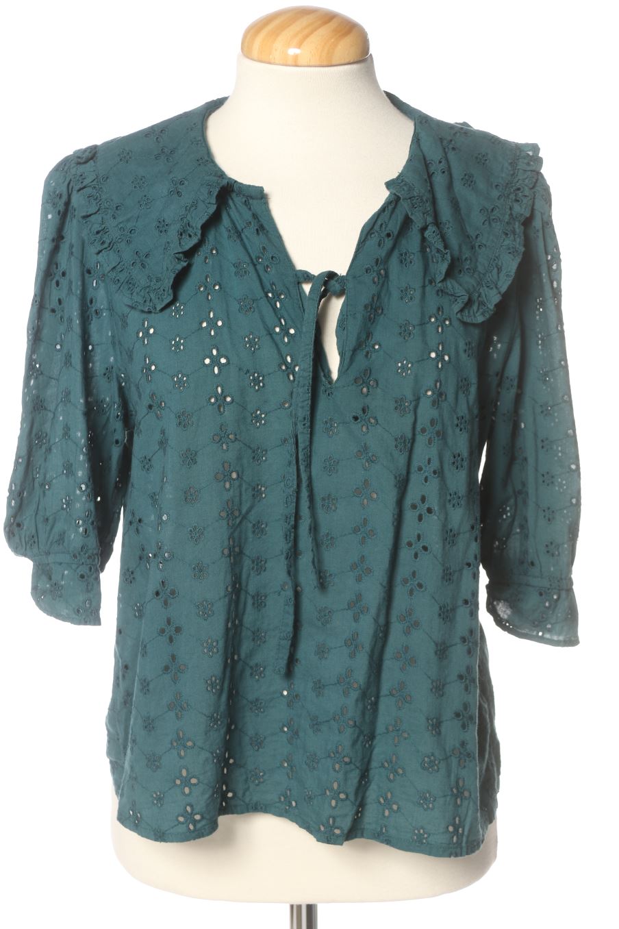 Blouse à manches courtes High Spirits (Springfield) de la taille M, de couleur vert