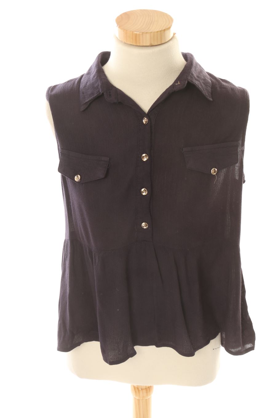 Top blue&blouze de la taille M, de couleur bleu marine