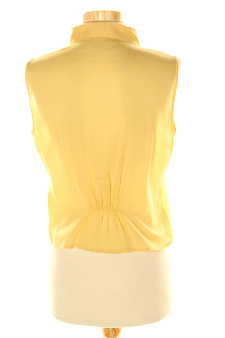 Camisa sin mangas de Globe de la talla 38, de color amarillo